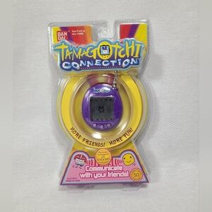 Tamagotchi Connection Purple Bandai Brand New Factory Sealed 2004 RARE
